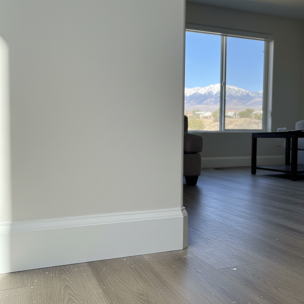 Completed water damage repair work at a residential property in Sandy, UT