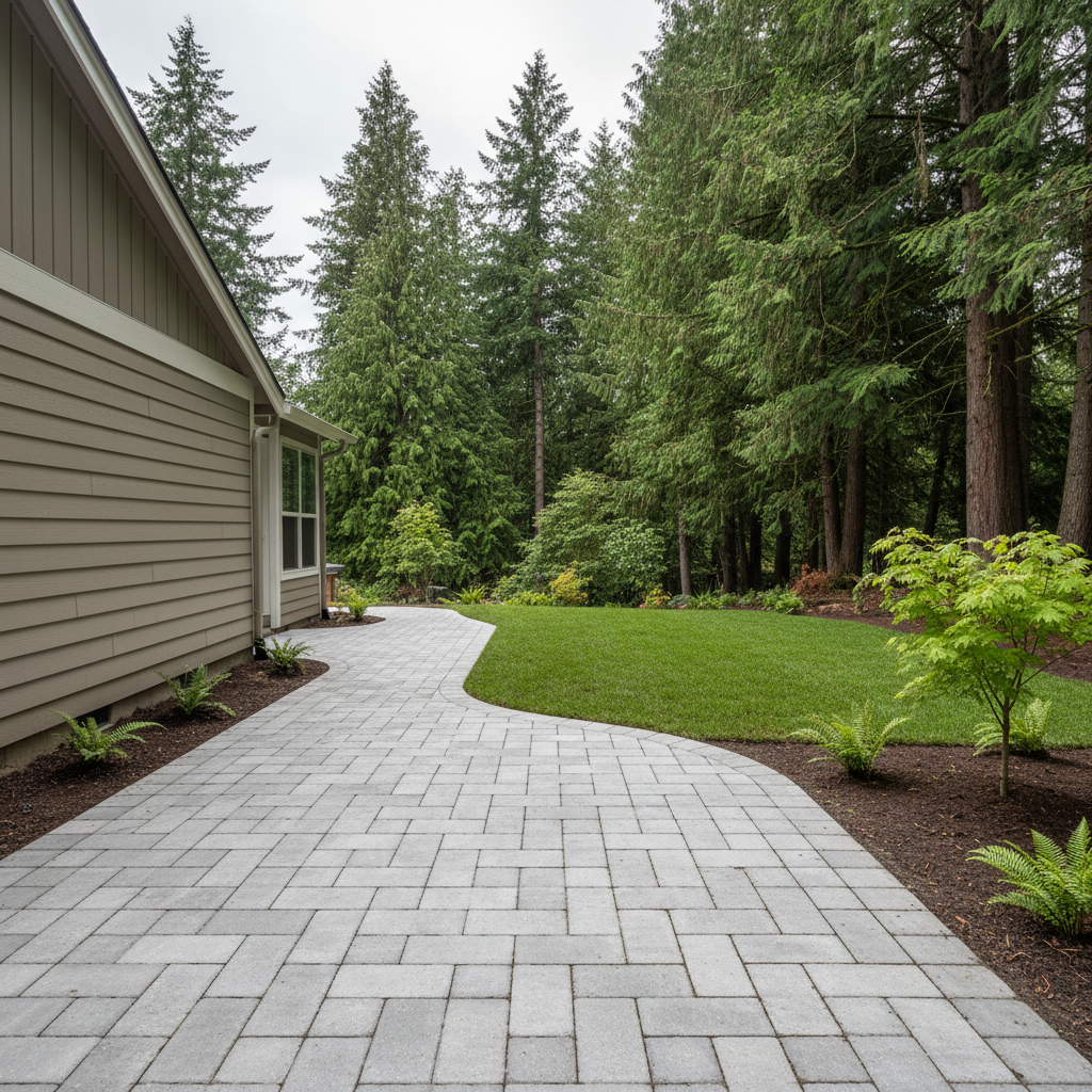 Completed water damage remediation work at a residential property in Bellevue, WA