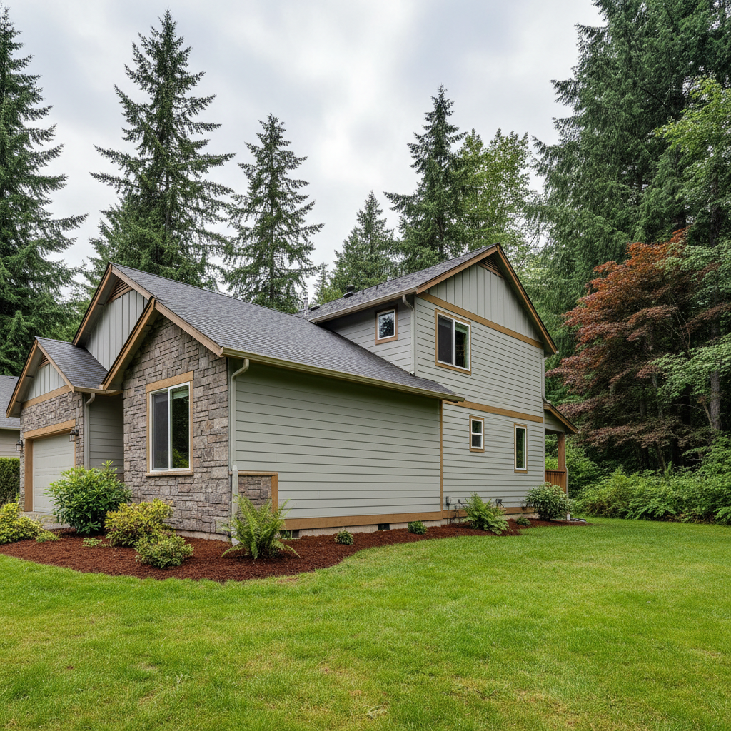 Completed water damage-related cleanup & repair work at a residential property in Carnation, WA