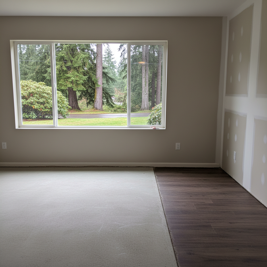 Completed sewage cleanup work at a residential property in Enumclaw, WA
