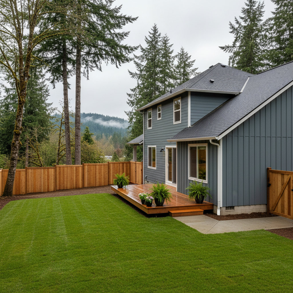 Completed commercial water damage restoration work at a residential property in Lacey, WA