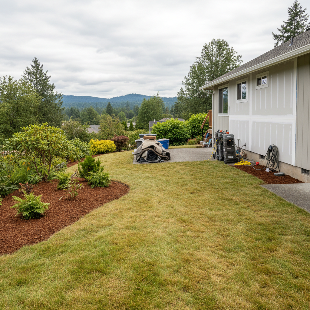 Completed emergency water cleanup work at a residential property in Maple Valley, WA