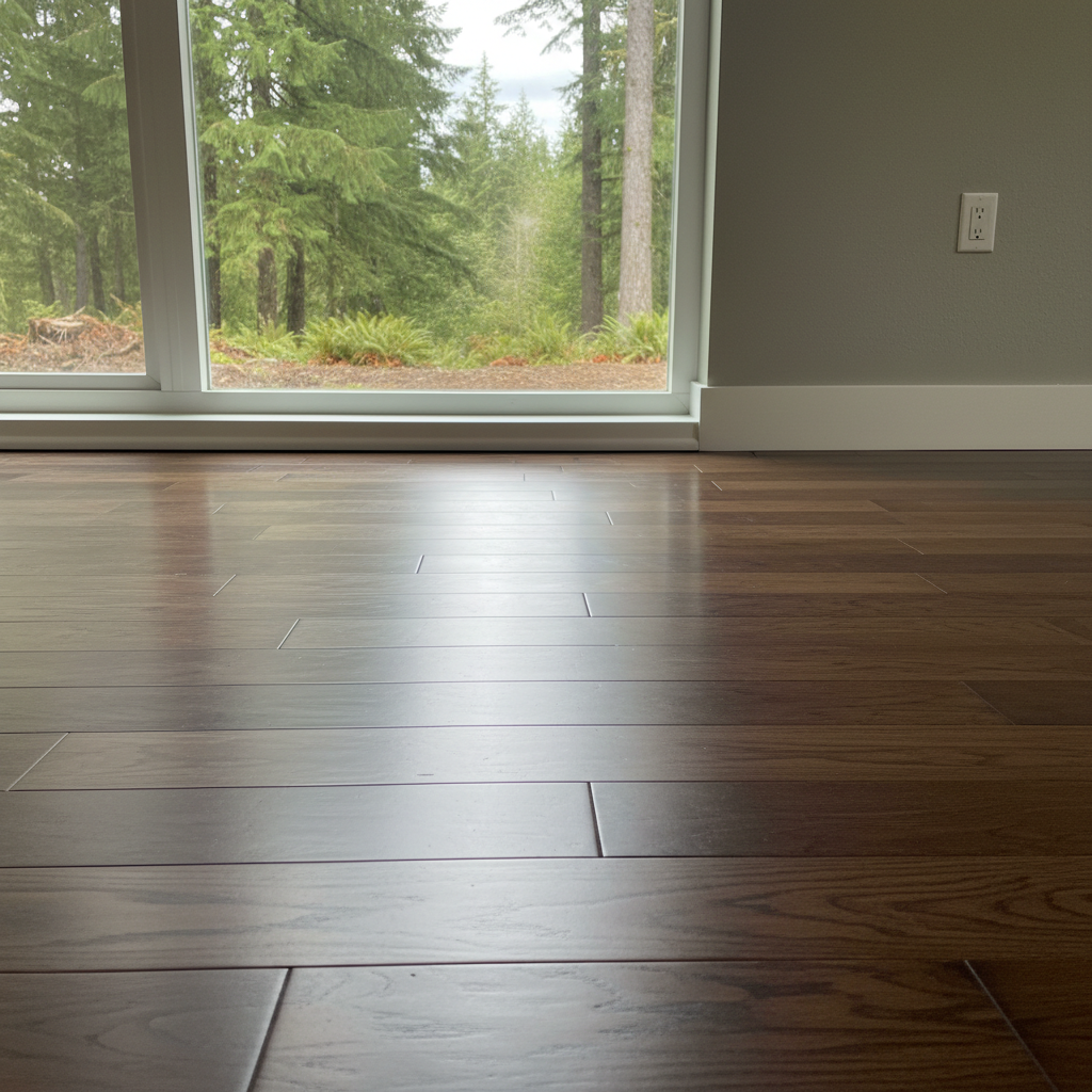 Completed flood restoration work at a residential property in Maple Valley, WA