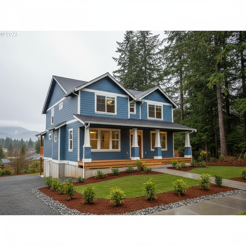 Completed flood damage restoration work at a residential property in Marysville, WA