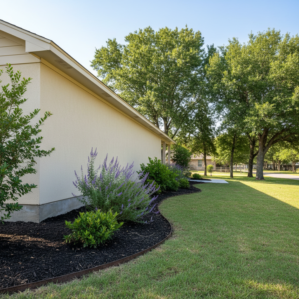 Completed water damage remediation work at a residential property in Elmendorf, TX