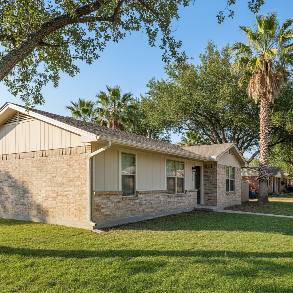 Completed water damage-related cleanup & repair work at a residential property in Fort Worth, TX