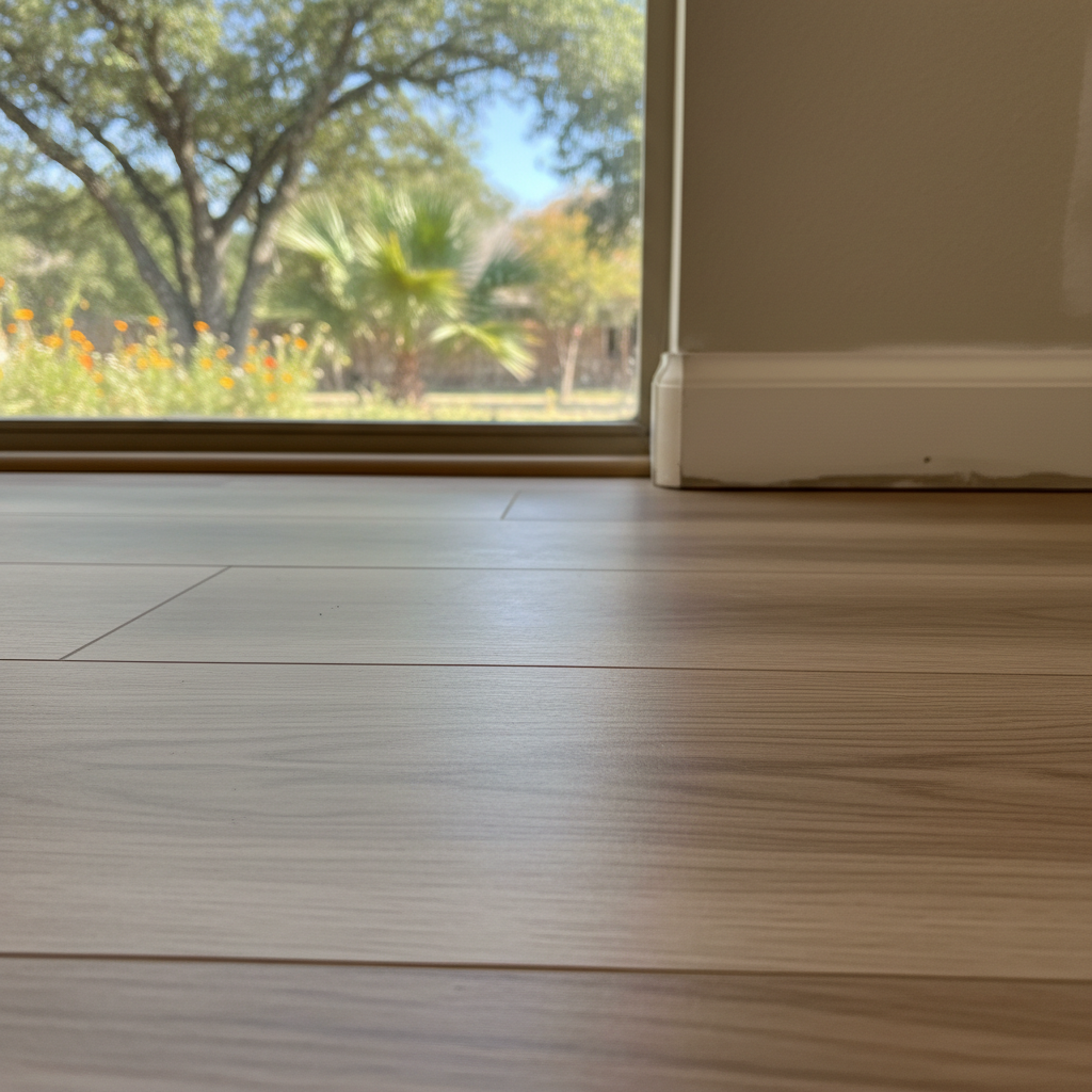 Completed flood cleanup work at a residential property in Frisco, TX