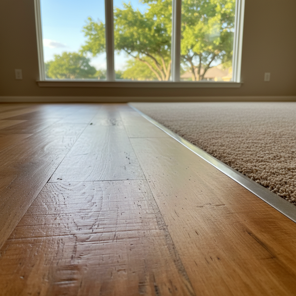 Completed flood damage restoration work at a residential property in Mesquite, TX
