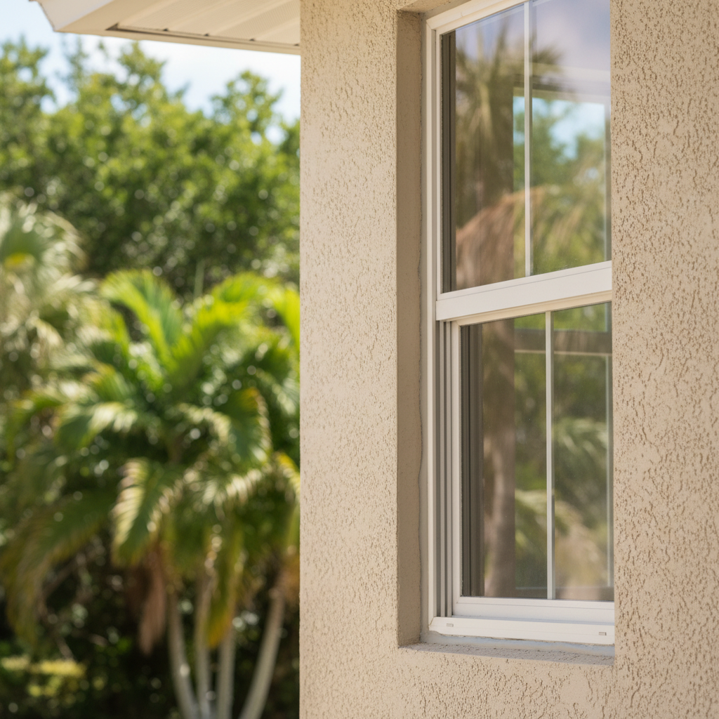 Completed window replacement work at a residential property in Margate, FL
