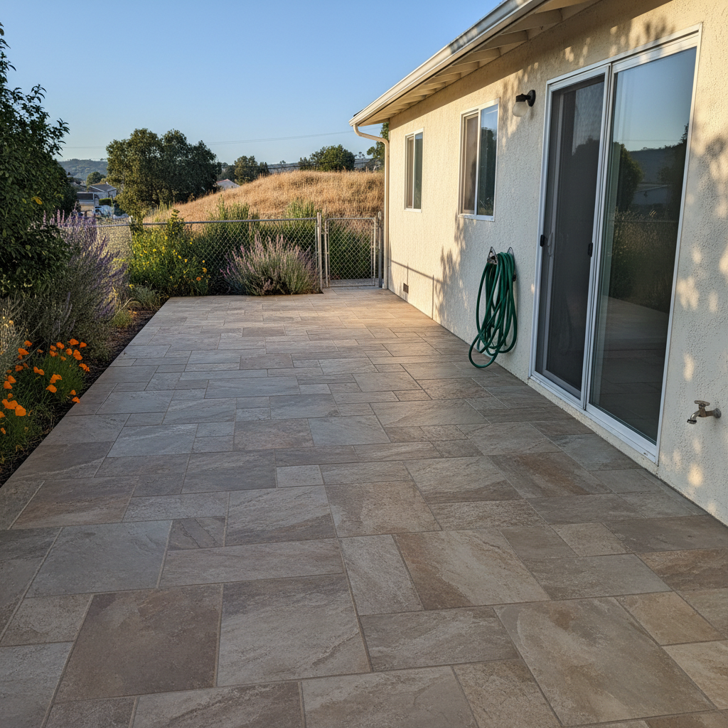Outdoor Patio Tiling