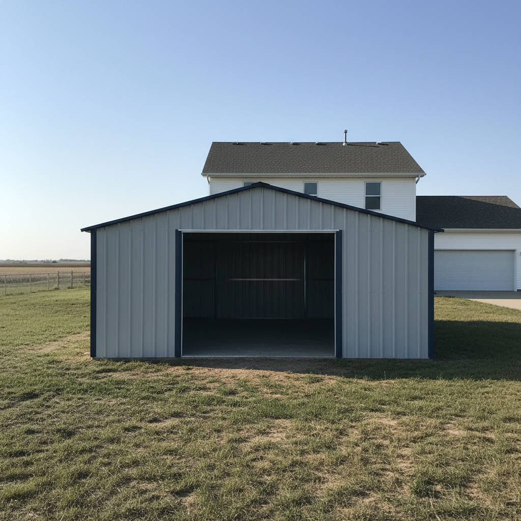 Metal Frame Sheds
