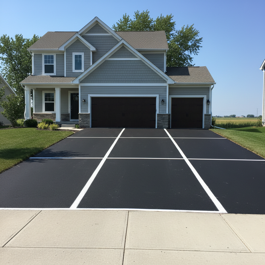 Asphalt Striping in Bristol