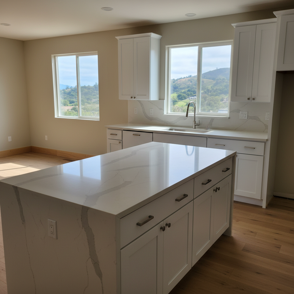 Kitchen Island Installation