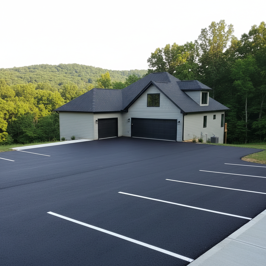 Asphalt Sealcoating