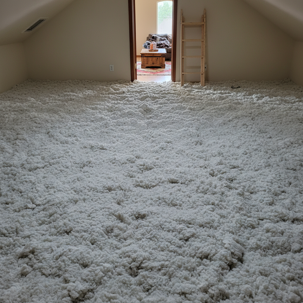 Attic Insulation in Converse