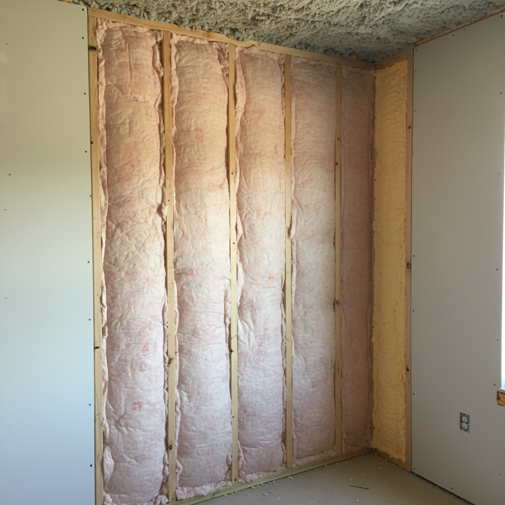 Basement Insulation in Converse