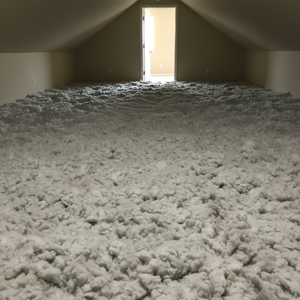 Blown-In Insulation in Converse