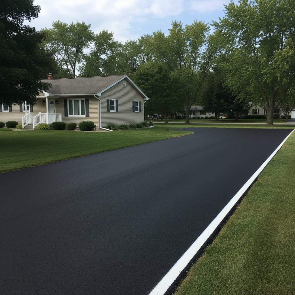 Asphalt Sealcoating in Middleton