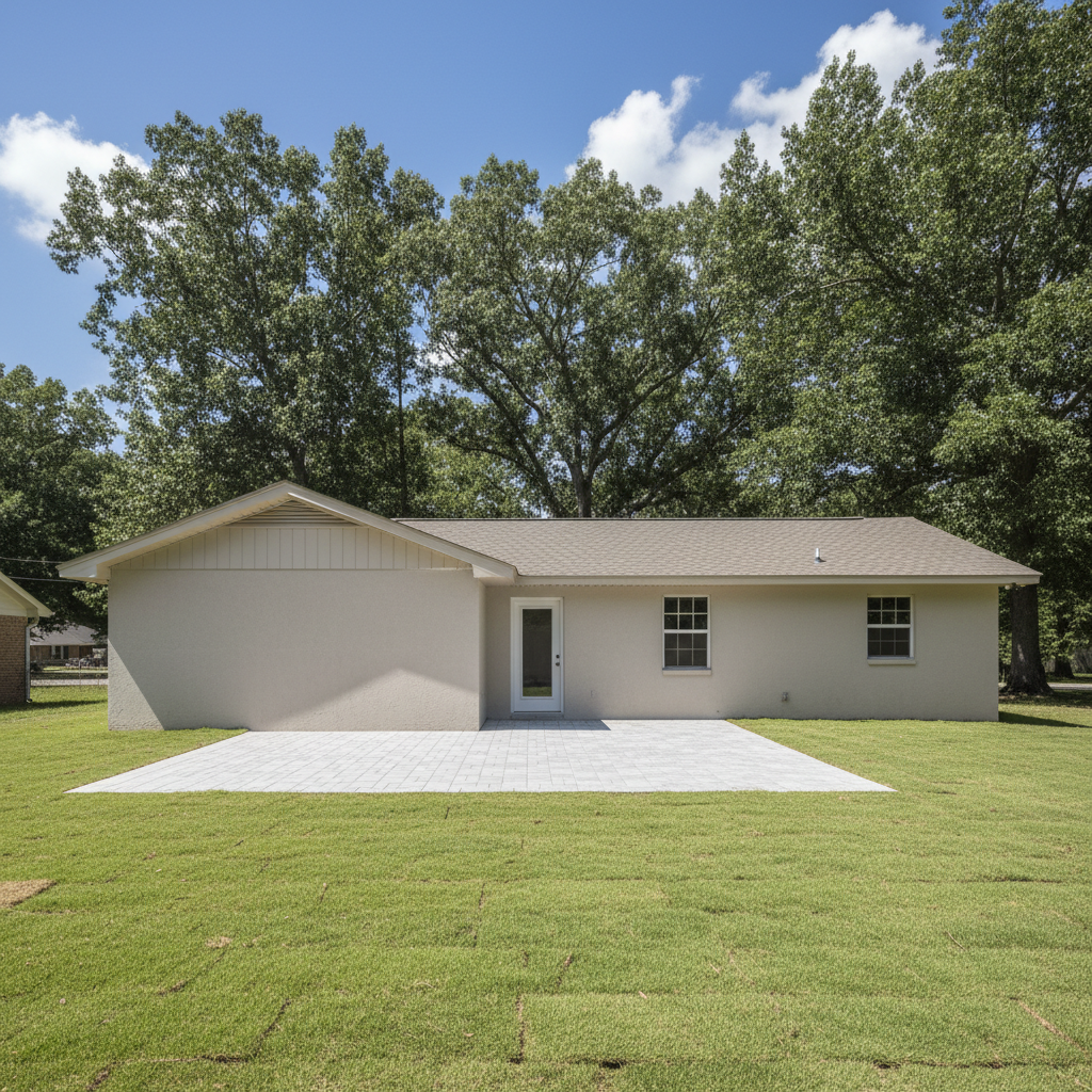Completed sewage cleanup work at a residential property in Montgomery, AL