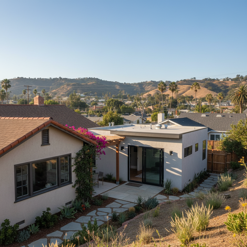 Completed adu engineering work at a residential property in San Diego, CA