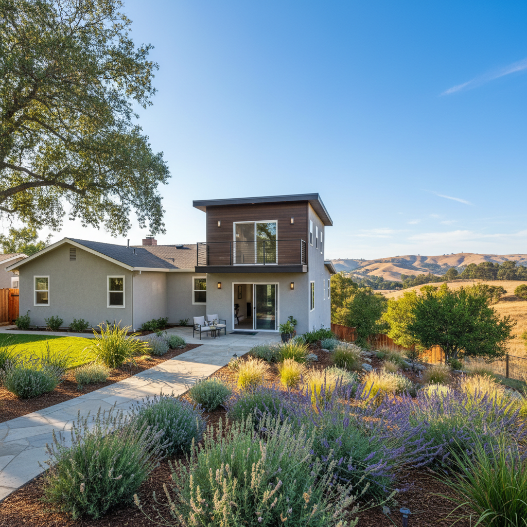 Completed adu construction management work at a residential property in Cupertino, CA