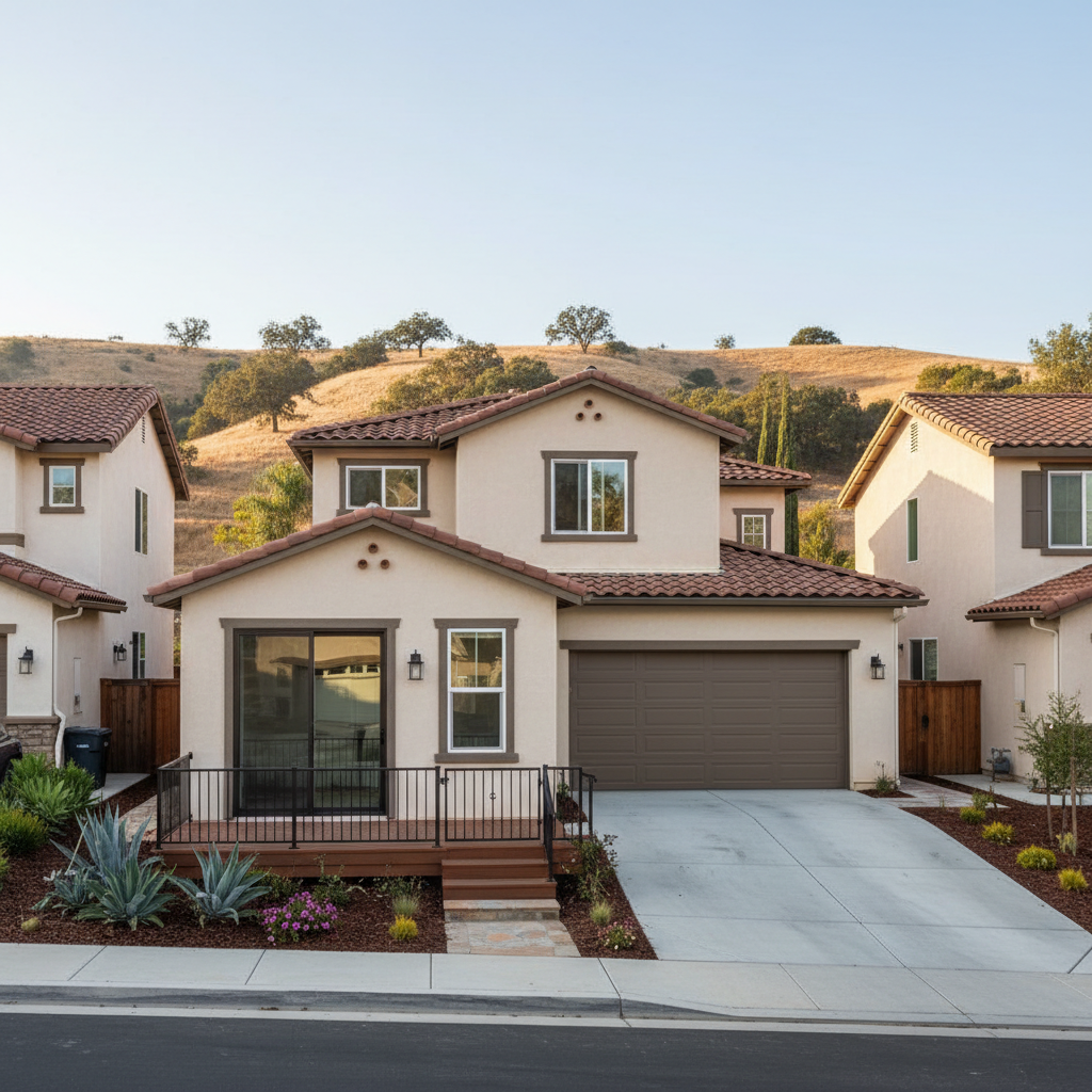 Completed garage conversion work at a residential property in Chula Vista, CA