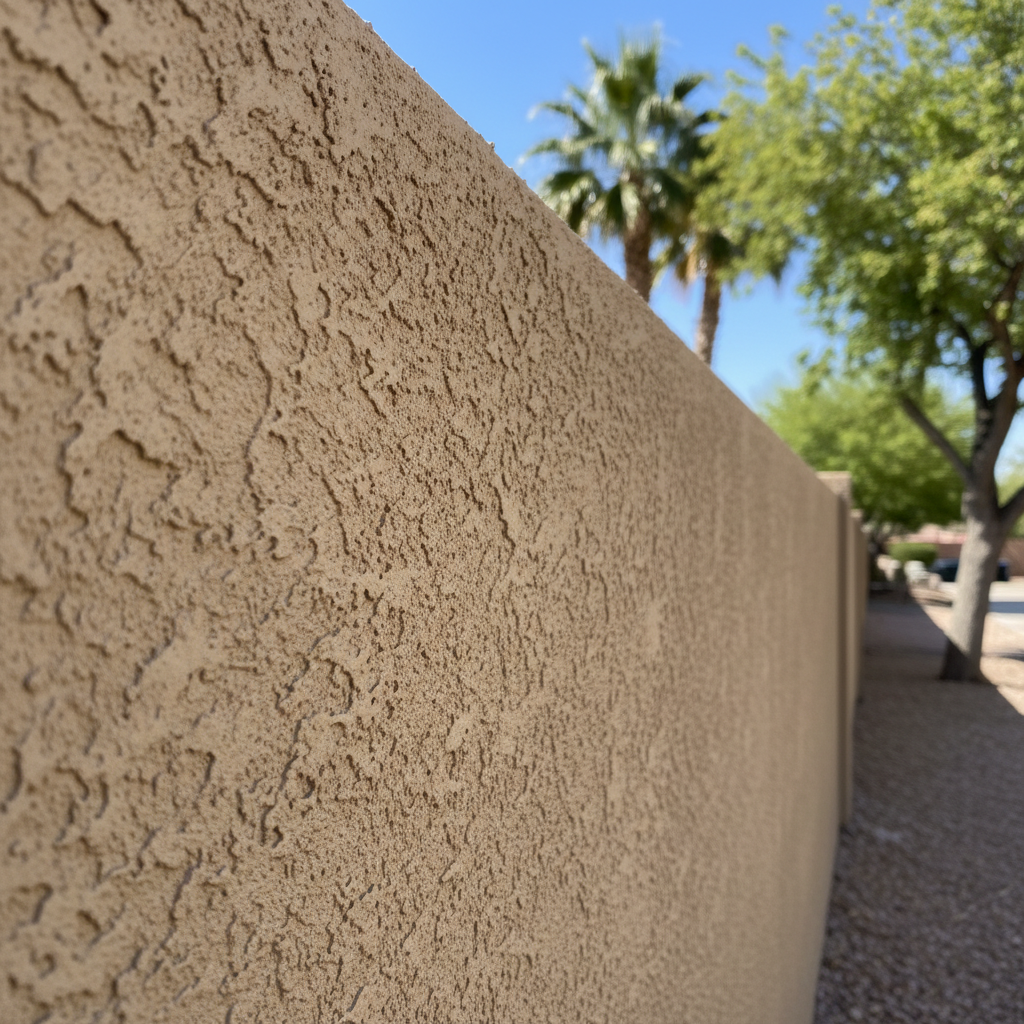 Completed stucco inspection work at a residential property in Peoria, AZ