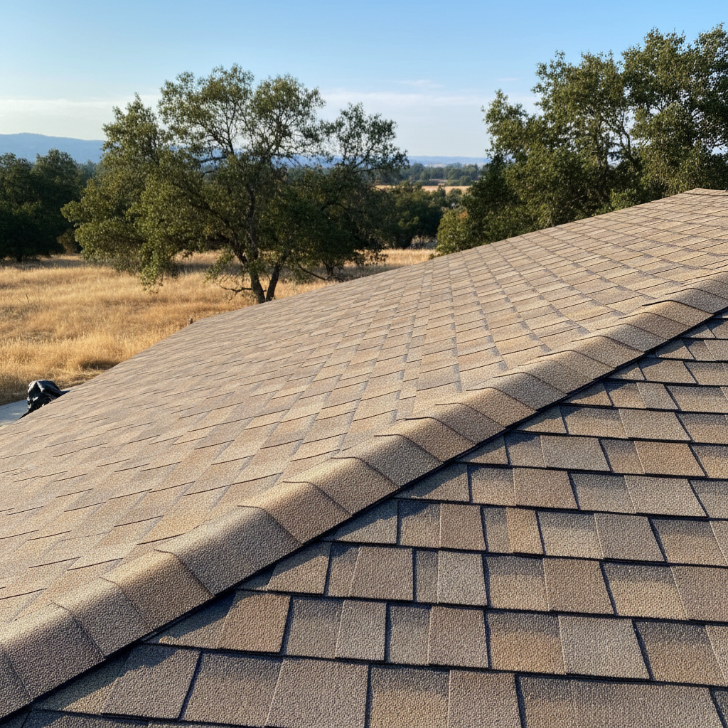 Completed roof inspection work at a residential property in Citrus Heights, CA
