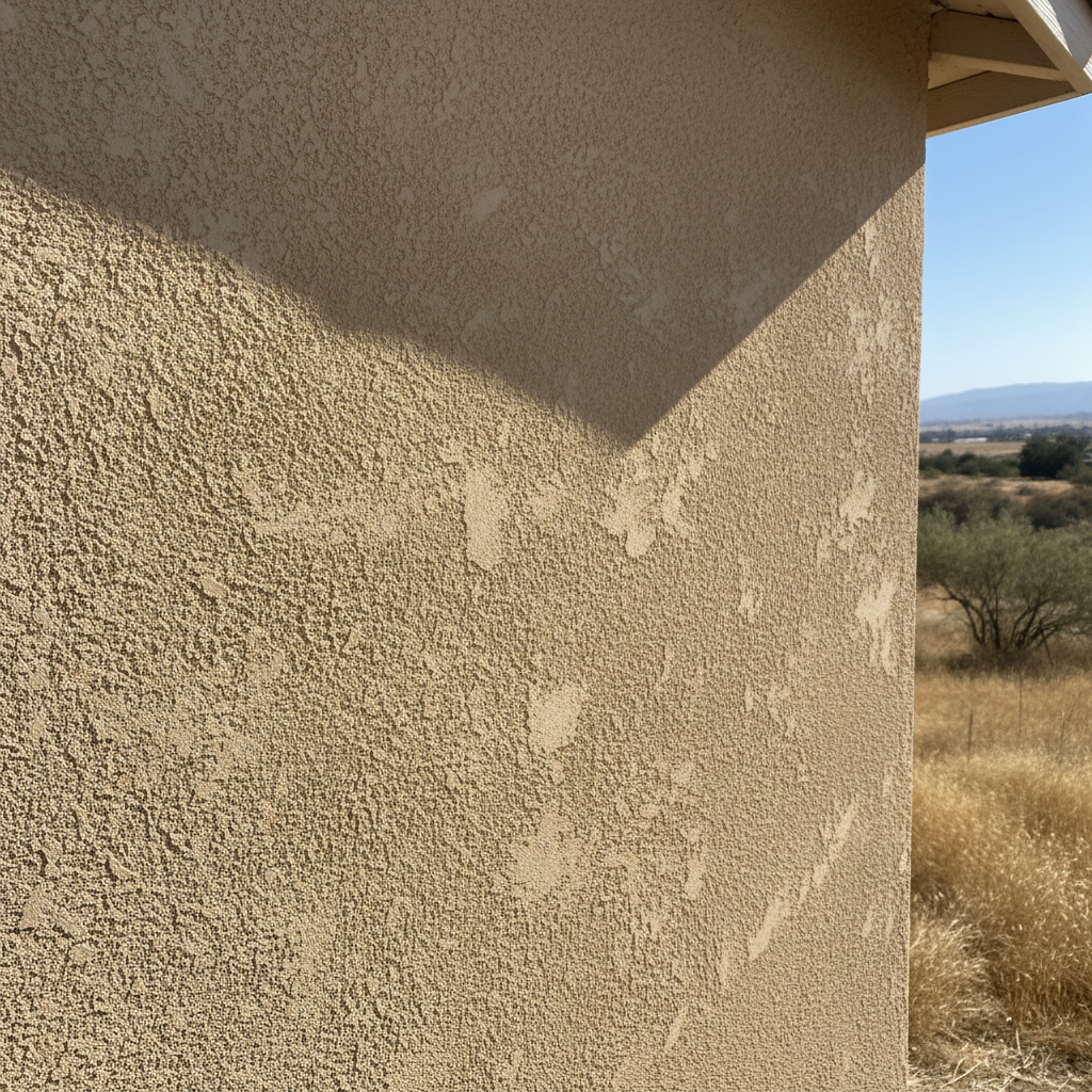 Completed stucco inspection work at a residential property in Bakersfield, CA