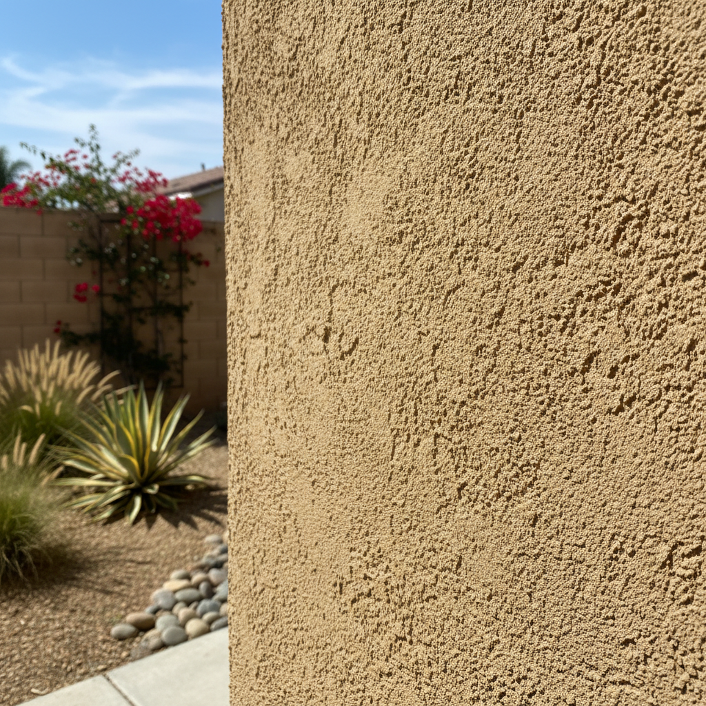 Completed stucco redashing work at a residential property in Chula Vista, CA
