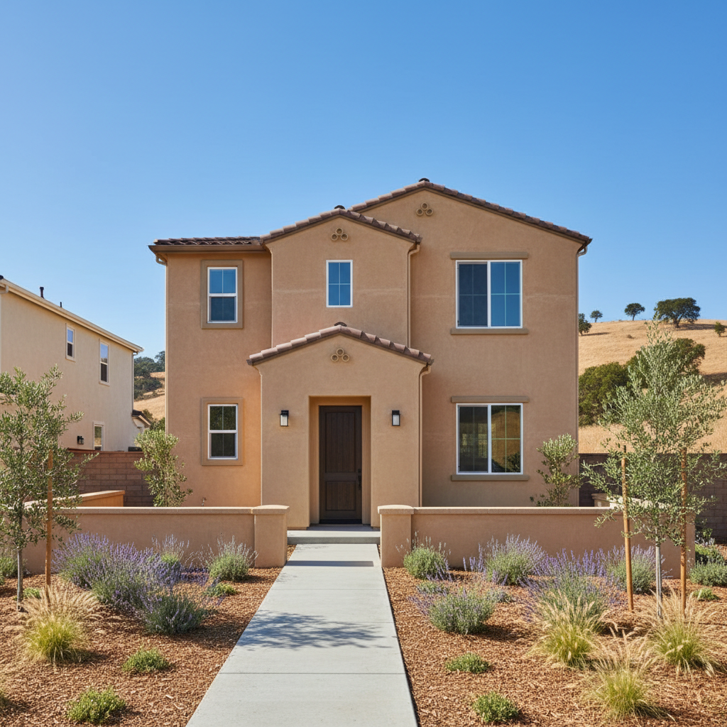Completed commercial stucco work at a residential property in Antioch, CA