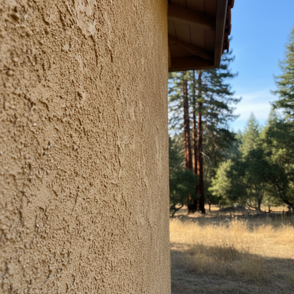Completed stucco inspection work at a residential property in Ben Lomond, CA
