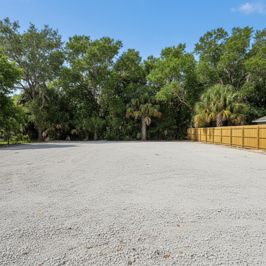 Completed commercial demolition work at a residential property in Silver Springs, FL
