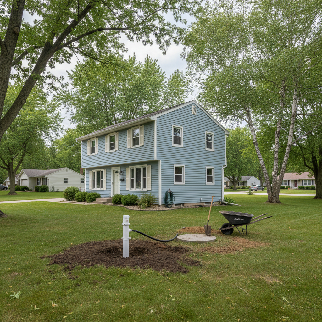 Completed well maintenance work at a residential property in Kalamazoo, MI