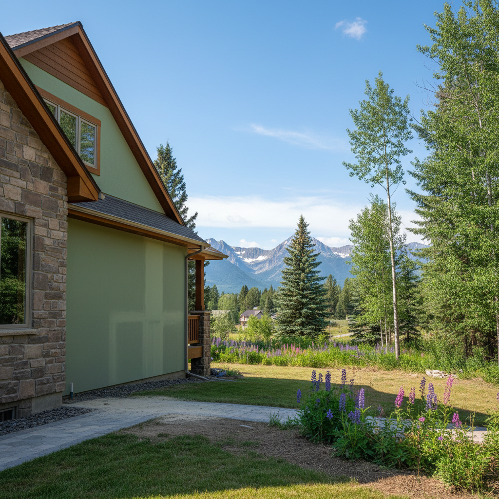 Completed drywall repair and painting work at a residential property in Kalispell, MT