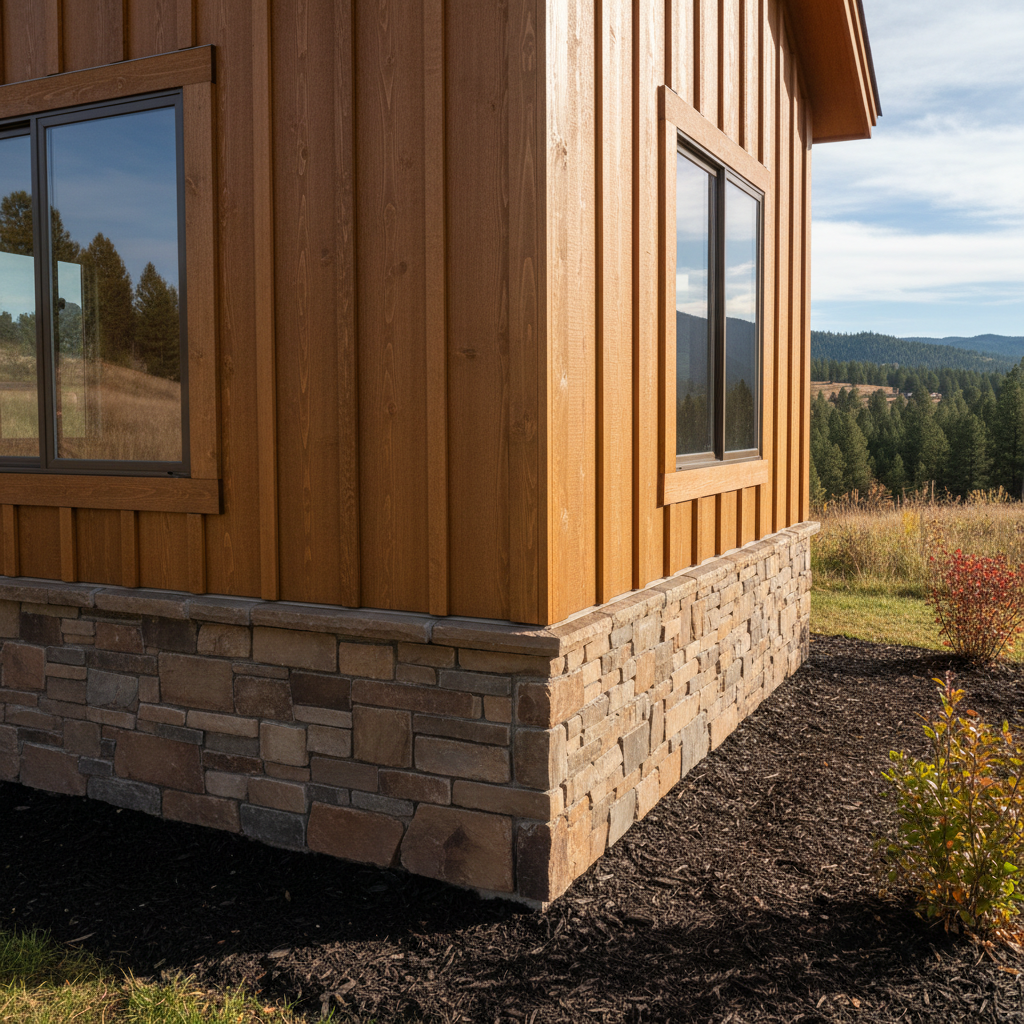 Completed garage design & building work at a residential property in Missoula, MT