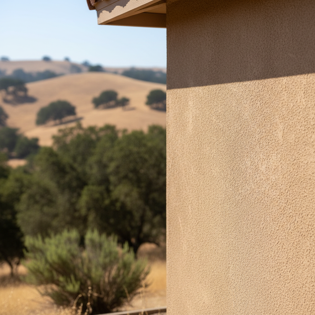 Completed stucco redashing work at a residential property in King City, CA