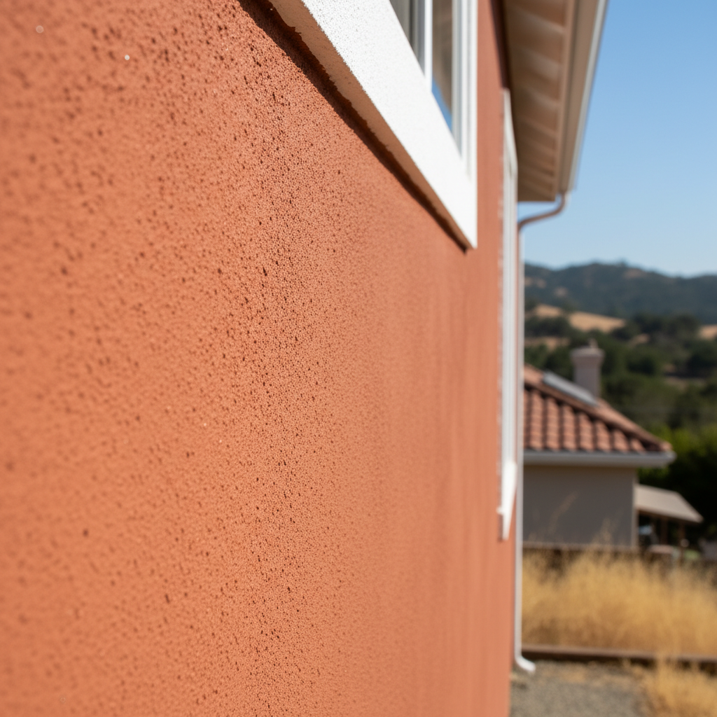 Completed stucco redashing work at a residential property in Watsonville, CA