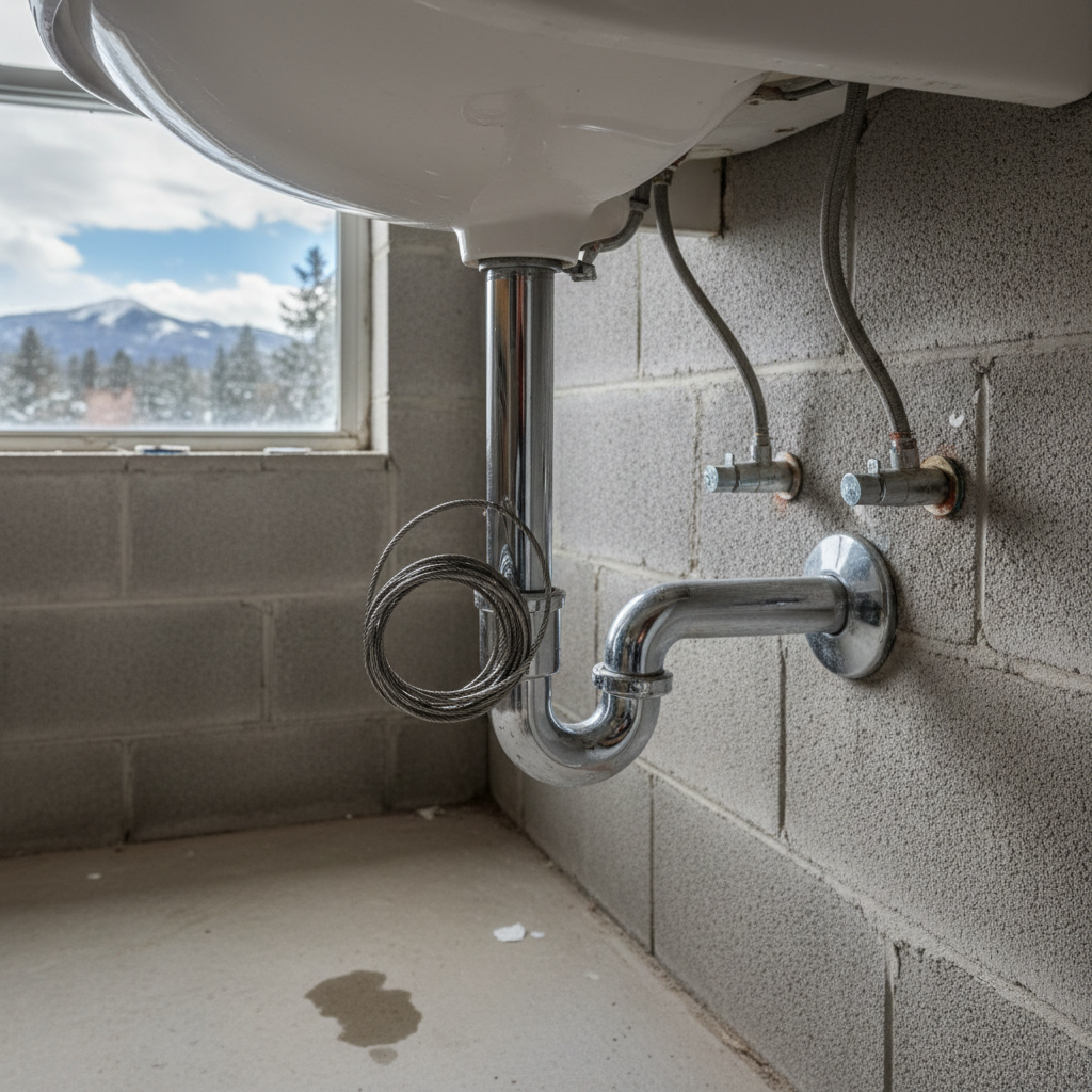 Completed drain cleaning work at a residential property in Northglenn, CO