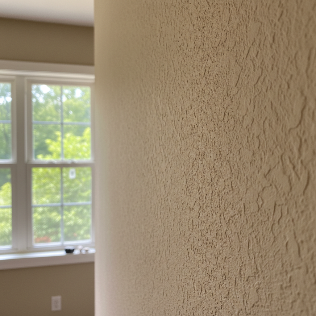 Completed water damage repair work at a residential property in Charlotte, NC
