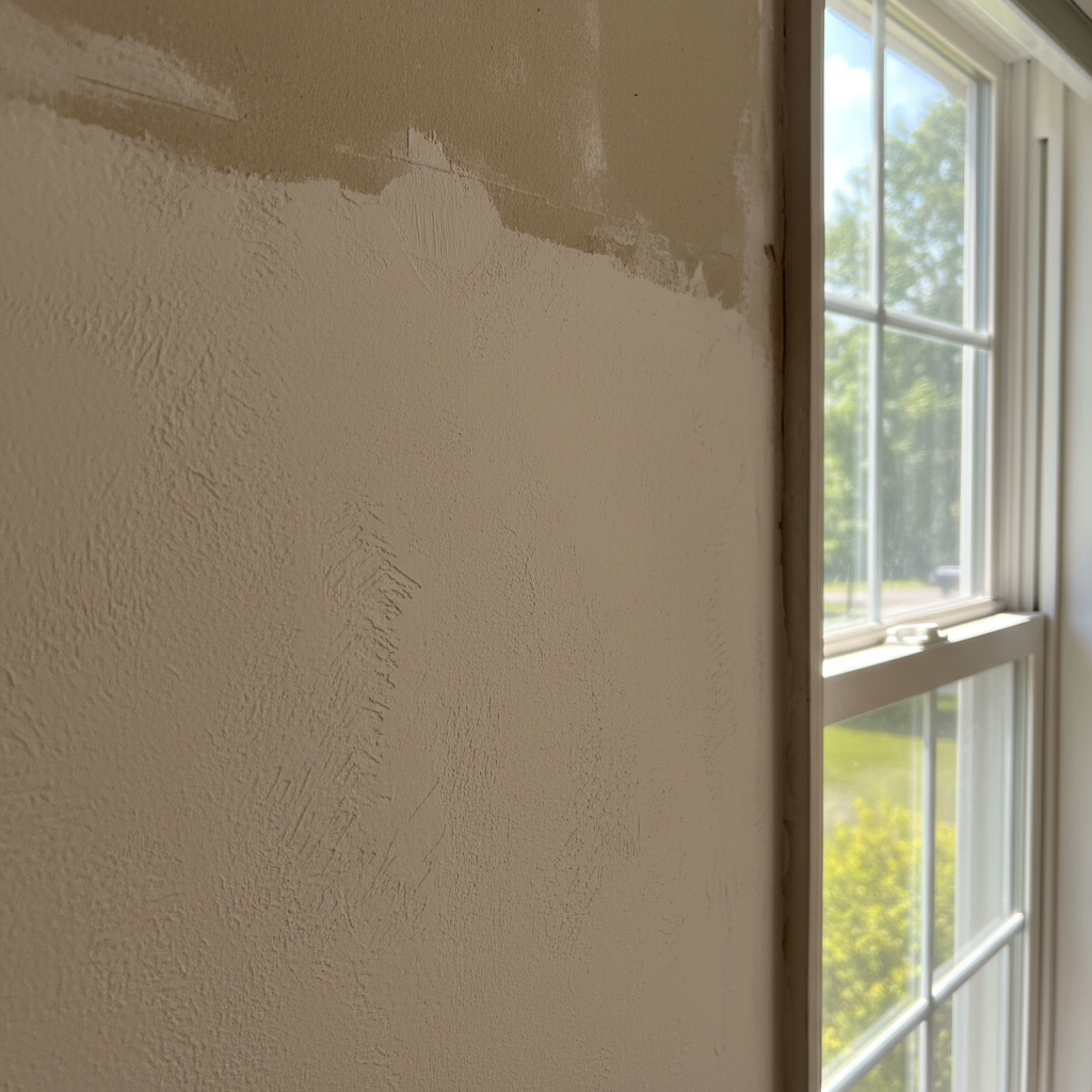 Completed water damage repair work at a residential property in Eastover, NC