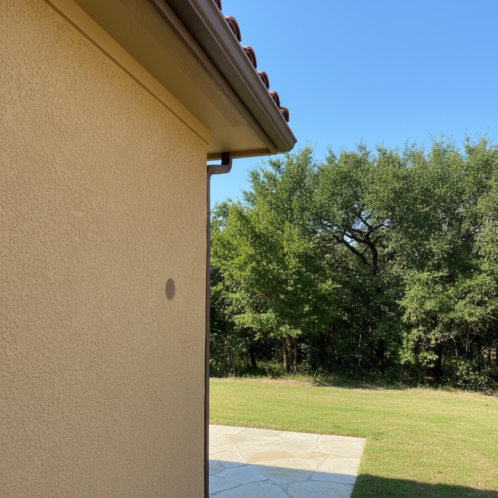 Completed stucco inspection work at a residential property in Leander, TX