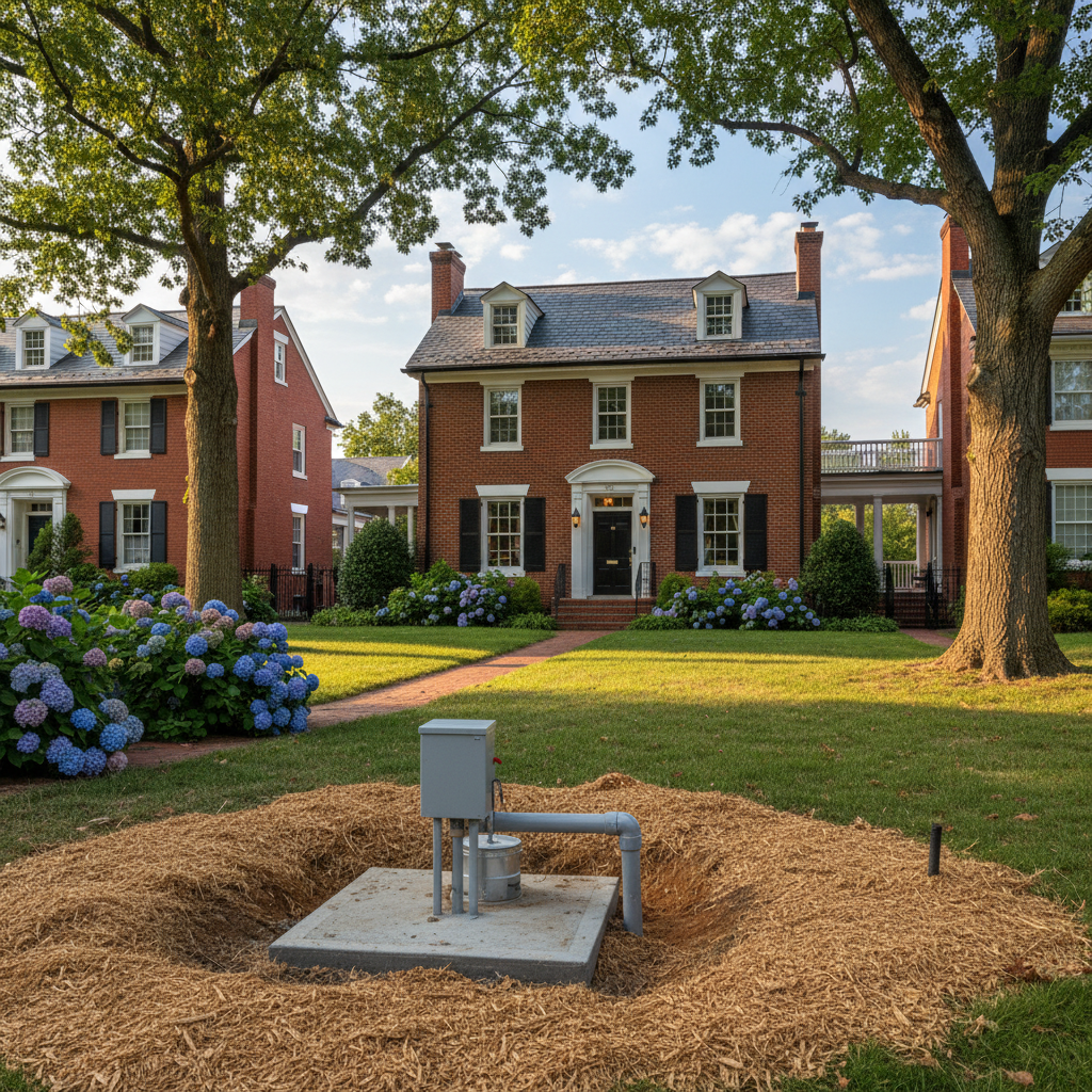 Completed pump repair work at a residential property in Washington, DC