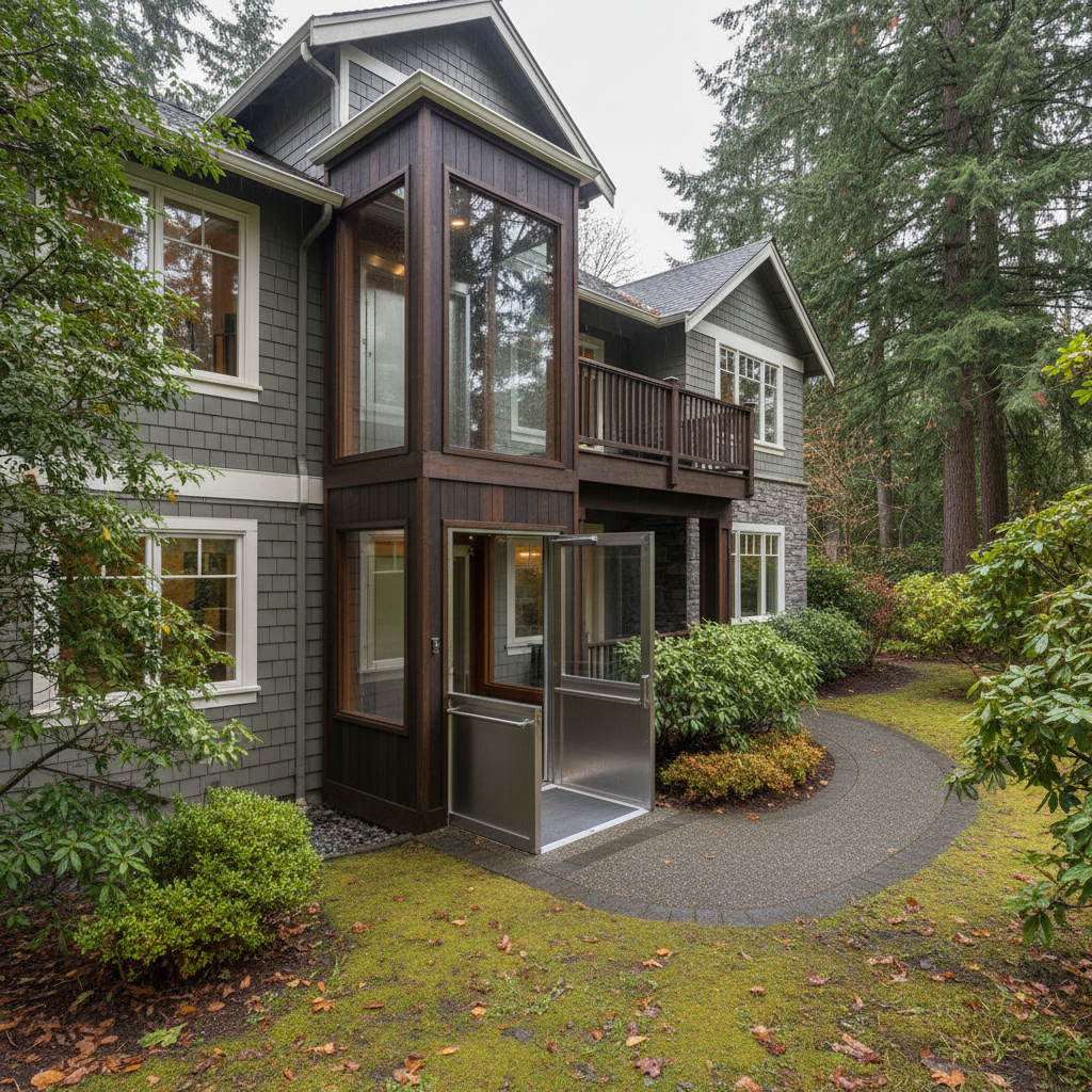 Completed accessibility solutions work at a residential property in Seattle, WA