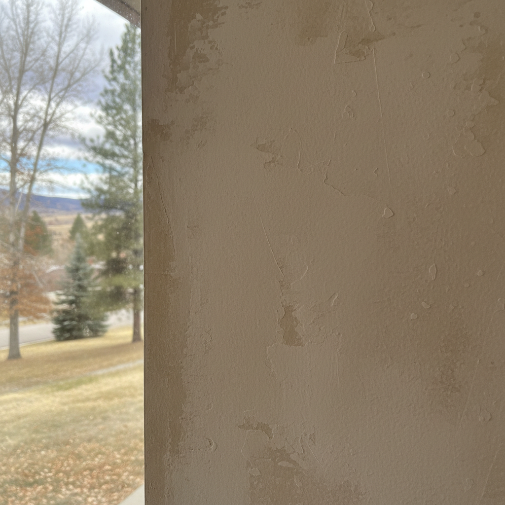 Completed wallpaper removal work at a residential property in Spokane, WA