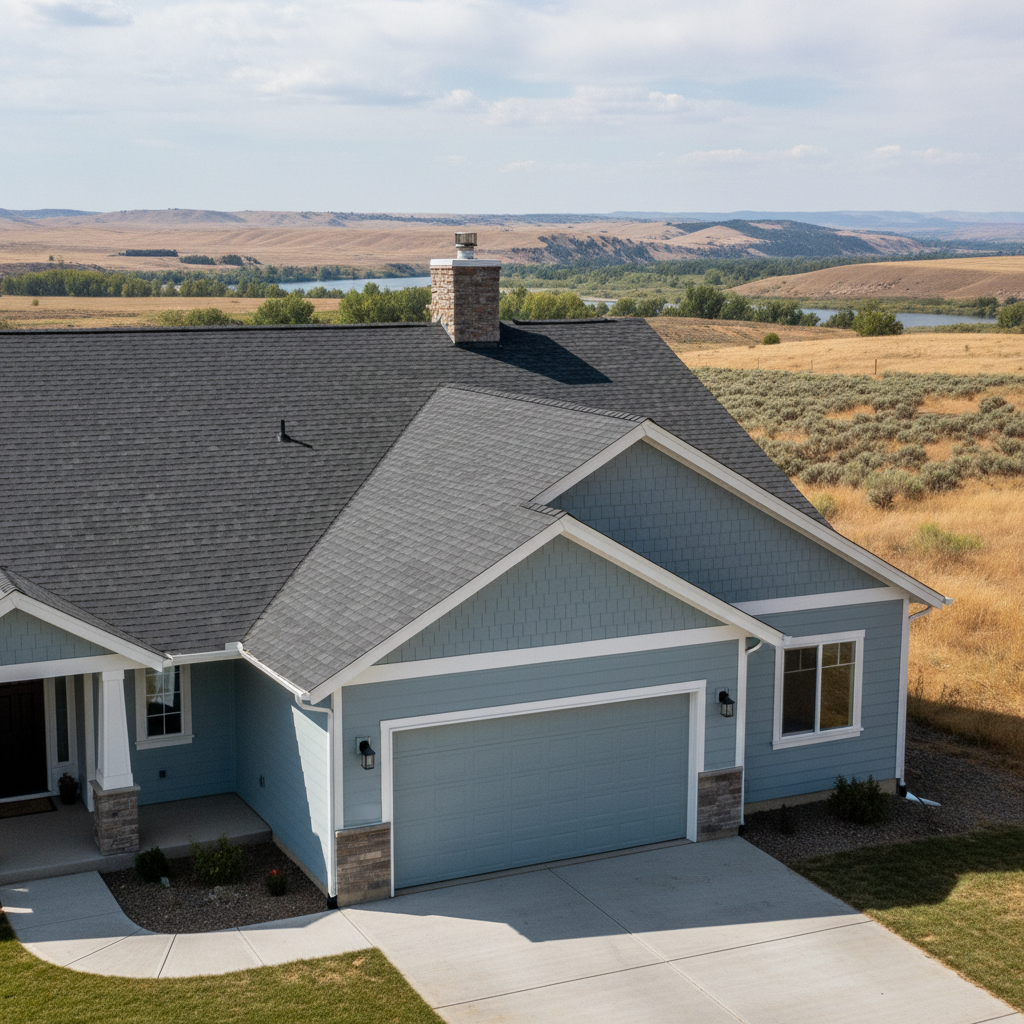 Completed new construction roofing work at a residential property in Pasco, WA