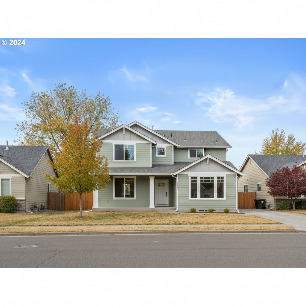 Completed interior painting work at a residential property in Richland, WA