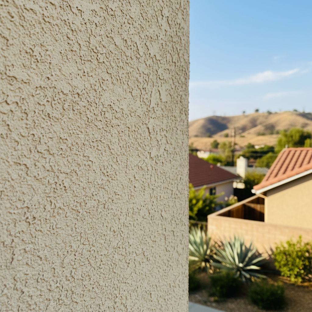 Completed stucco inspection work at a residential property in Downey, CA