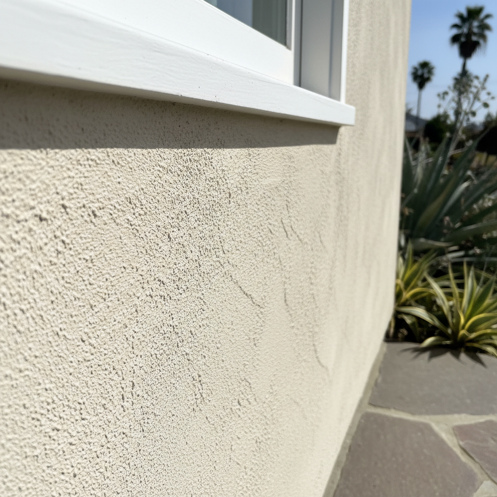 Completed stucco redashing work at a residential property in Santa Monica, CA