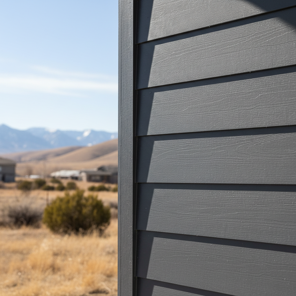 Completed james hardie siding work at a residential property in Lehi, UT